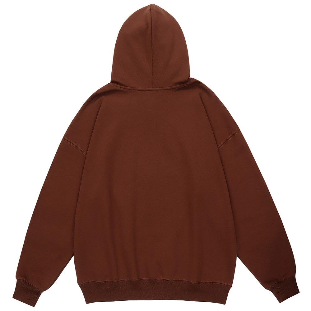 "Get Up Again" Graphic Unisex Streetwear Women Men Y2K Hoodie