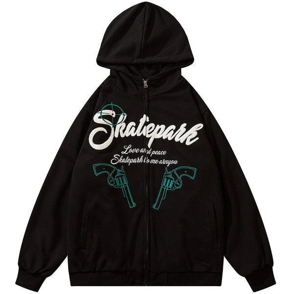 "Standing Still" Graphic Unisex Streetwear Vintage Women Men Y2K Hoodie