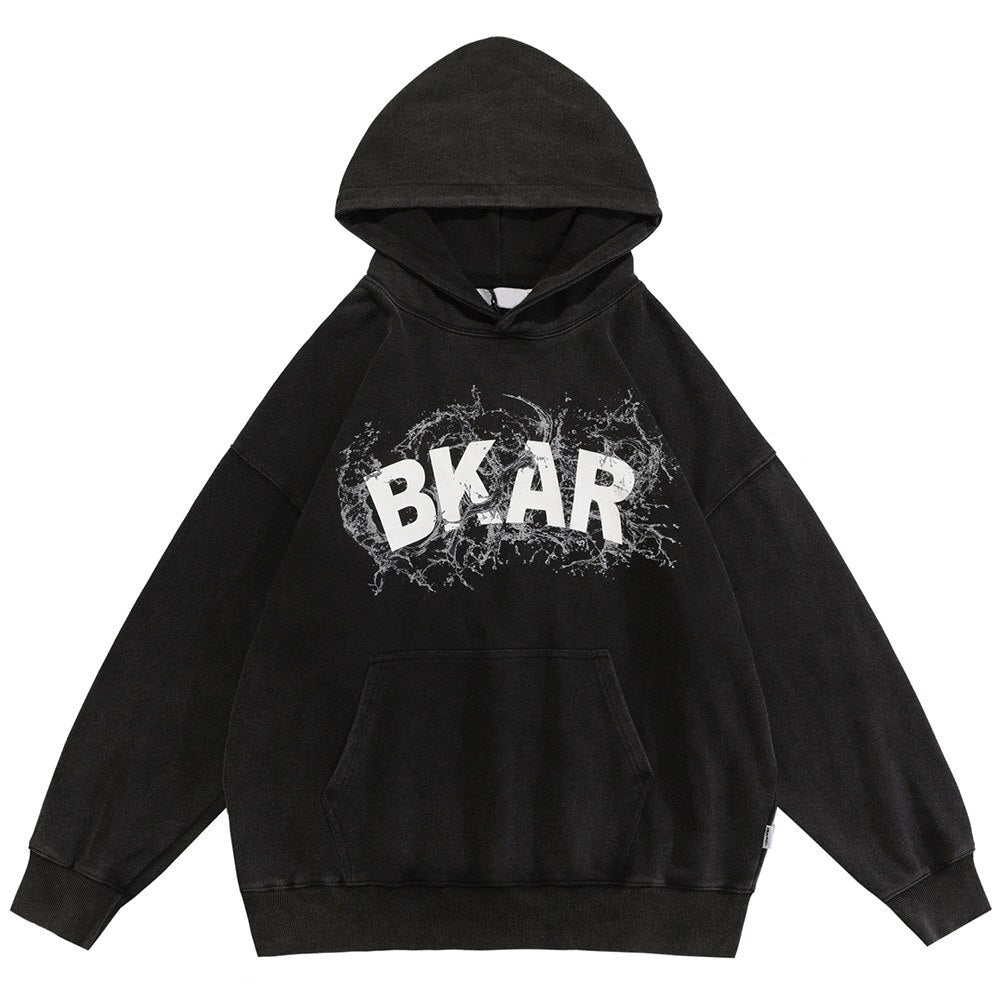 "Welcoming" Graphic Unisex Streetwear Vintage Women Men Y2K Hoodie