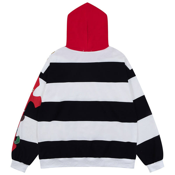 "Prisoner" Graphic Unisex Streetwear Vintage Women Men Y2K Hoodie