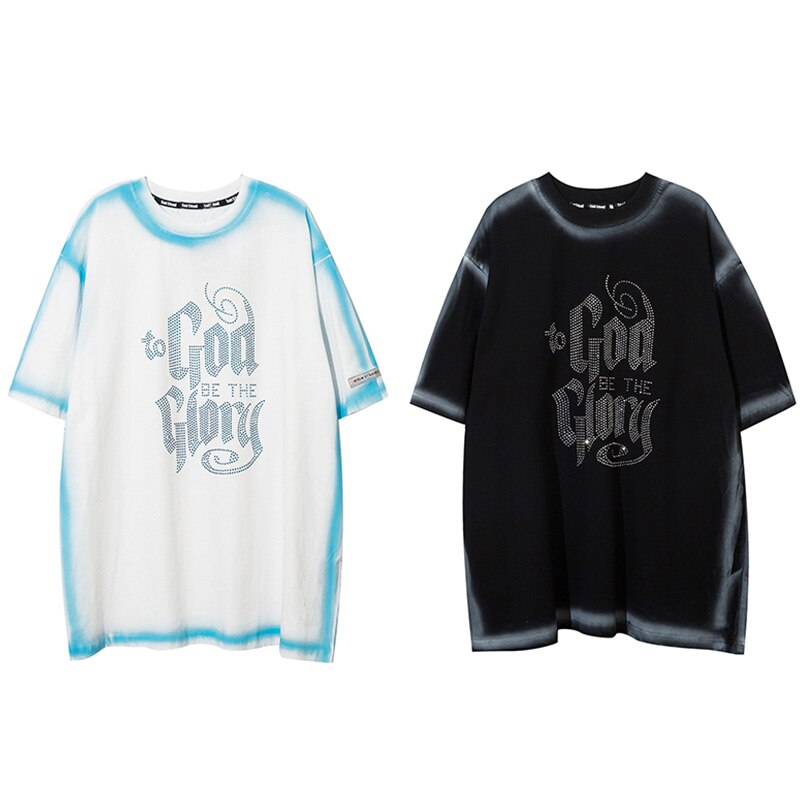 "God of Glory" Graphic Unisex Streetwear Women Men Y2K T-Shirt