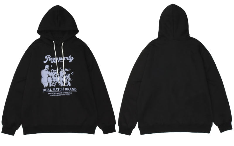 "Group Band" Graphic Unisex Streetwear Women Men Y2K Hoodie