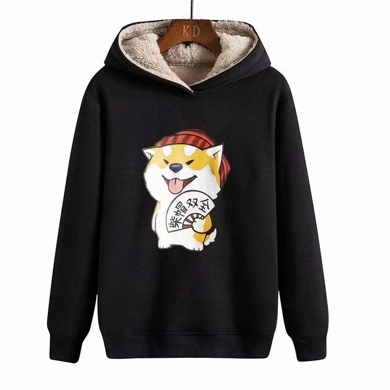 "Scared One" Graphic Unisex Streetwear Vintage Women Men Y2K Hoodie
