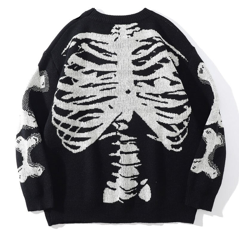 "Cold Nights" Unisex Men Women Streetwear Graphic Sweater