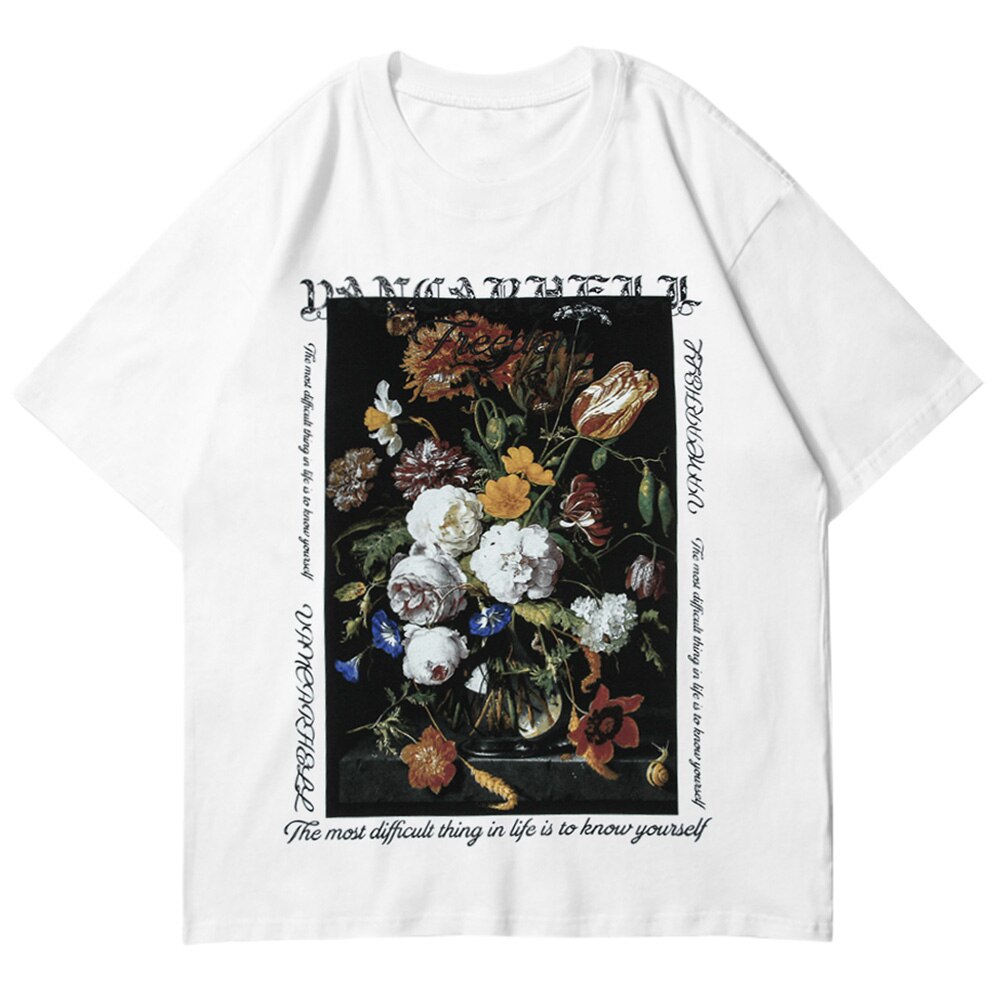 "No Freedom" Graphic Unisex Streetwear Vintage Women Men Y2K T-Shirt