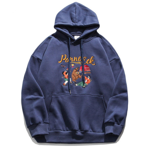 "Panic" Graphic Unisex Streetwear Vintage Women Men Y2K Hoodie