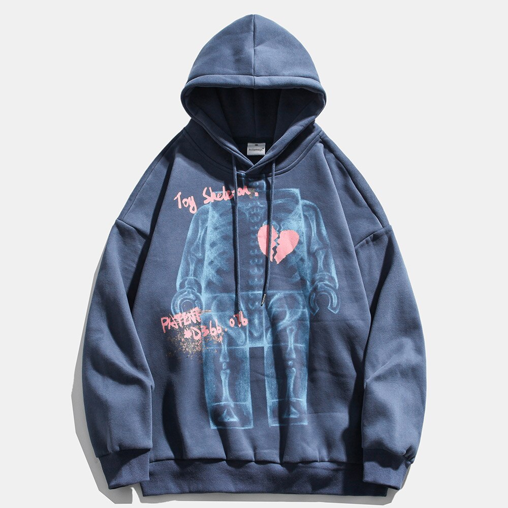 "Toy Builder" Graphic Unisex Streetwear Vintage Women Men Y2K Hoodie