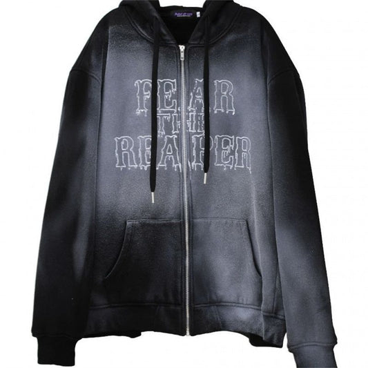 "The Reaper" Unisex Men Women Streetwear Graphic Hoodie