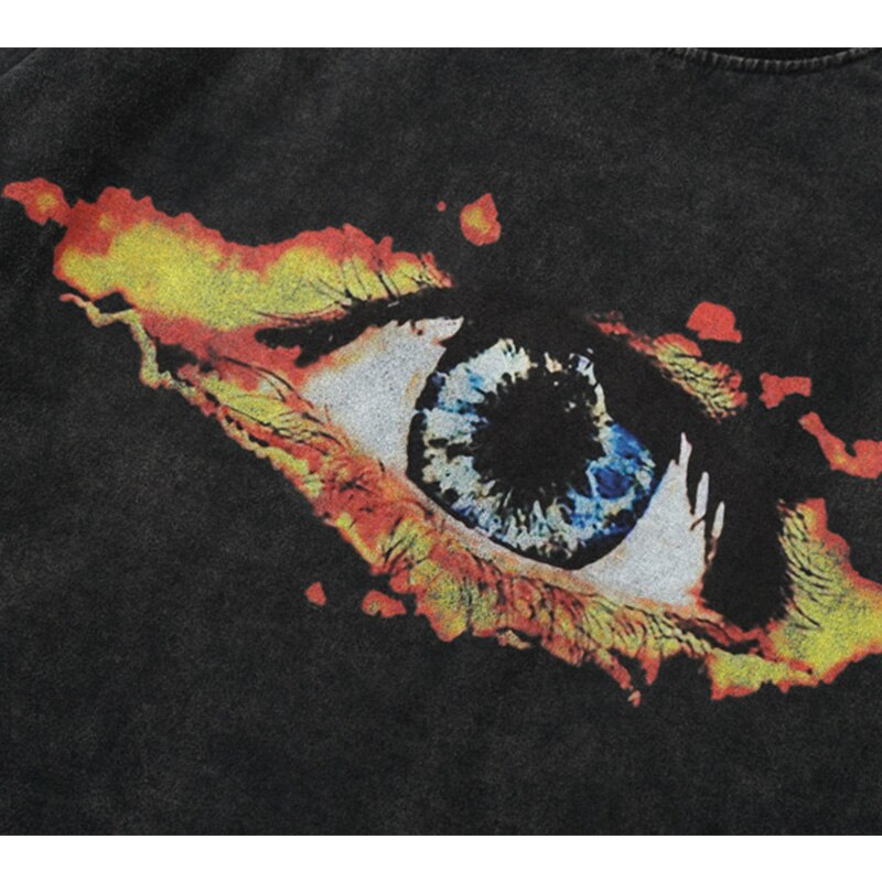 "Beyond The Hidden Eye" Graphic Unisex Streetwear Vintage Women Men Y2K T-Shirt
