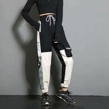 "Mixed Feelings" Graphic Unisex Streetwear Women Men Y2K Pants