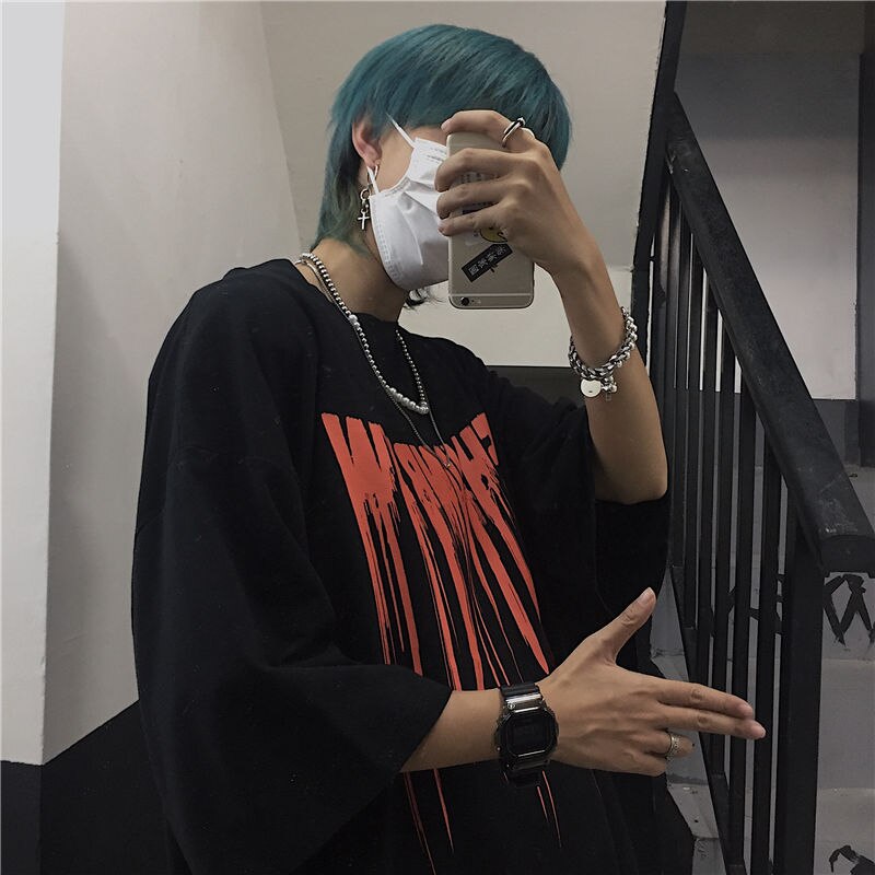 "Little Drip" Graphic Unisex Streetwear Vintage Women Men Y2K T-Shirt