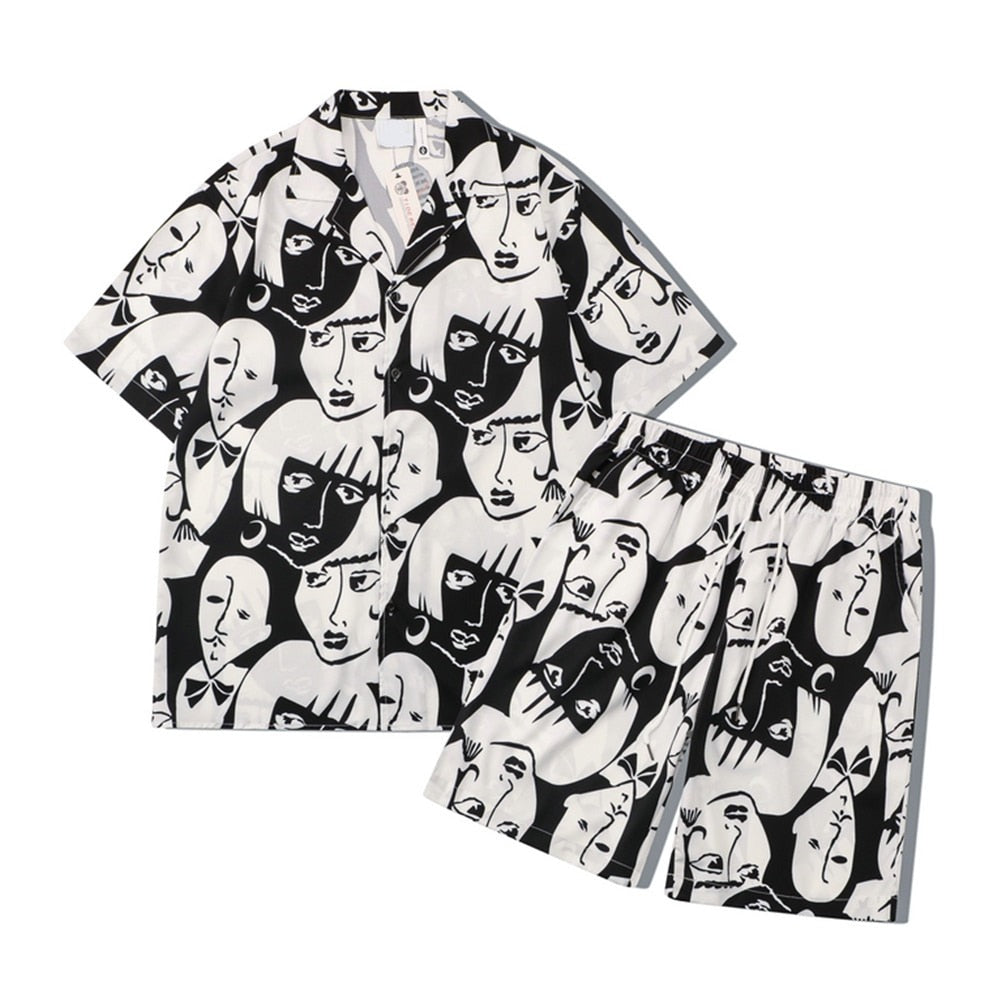 "Comical" Unisex Men Women Streetwear Graphic Shirt