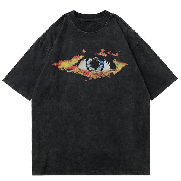 "Beyond The Hidden Eye" Graphic Unisex Streetwear Vintage Women Men Y2K T-Shirt