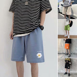 "Summer Time" Graphic Unisex Streetwear Women Men Y2K Shorts