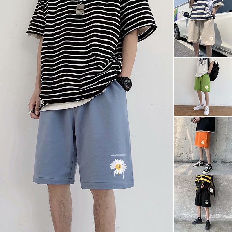 "Summer Time" Graphic Unisex Streetwear Women Men Y2K Shorts