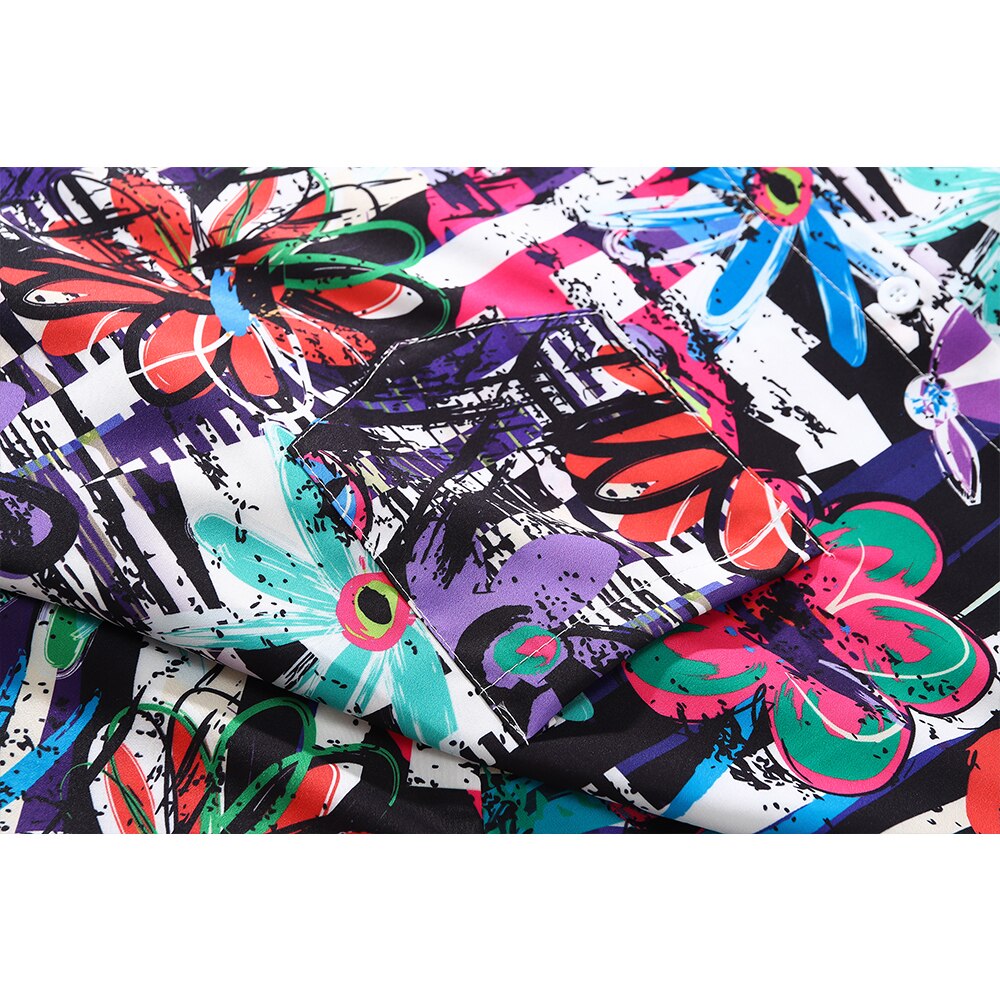 "Graf Styles" Unisex Men Women Streetwear Button Up Shirt