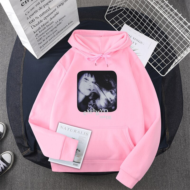 "Smokey" Graphic Unisex Streetwear Vintage Women Men Y2K Hoodie