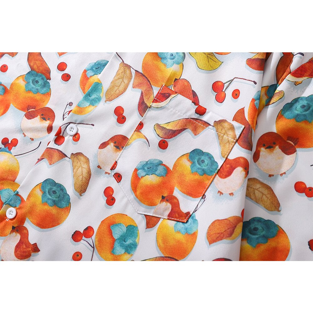 "Maxed Emotions" Graphic Unisex Streetwear Vintage Women Men Y2K Button Shirt