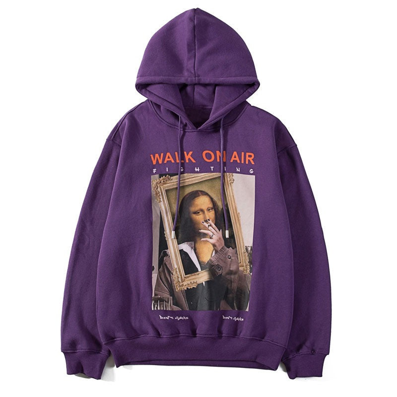 "Walk On Air" Graphic Unisex Streetwear Vintage Women Men Y2K Hoodie
