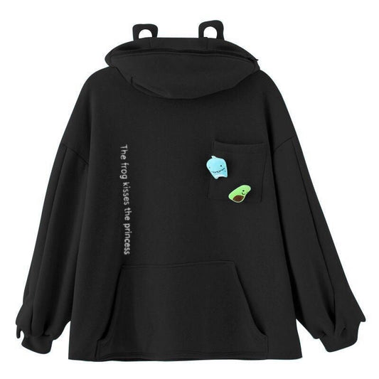 "Cover Up" Unisex Men Women Streetwear Graphic Hoodie