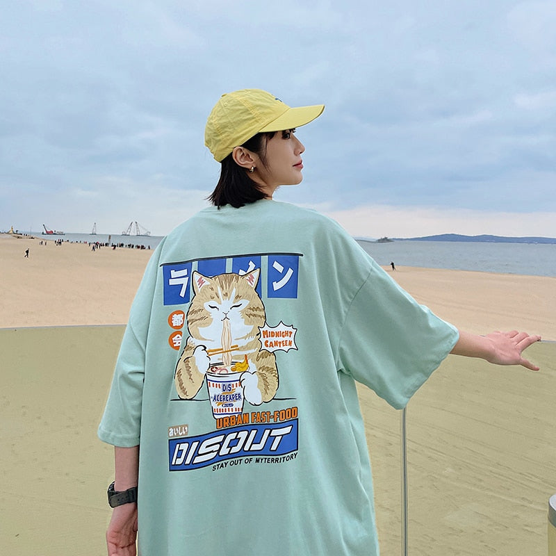 "No Discount" Graphic Unisex Streetwear Vintage Women Men Y2K T-Shirt