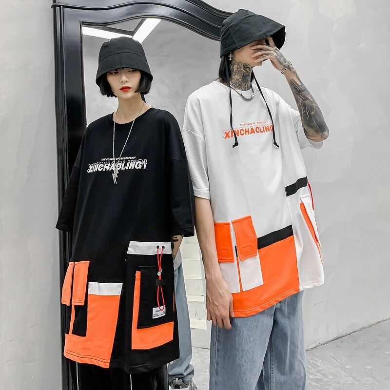 "Pocket Work" Graphic Unisex Streetwear Vintage Women Men Y2K T-Shirt