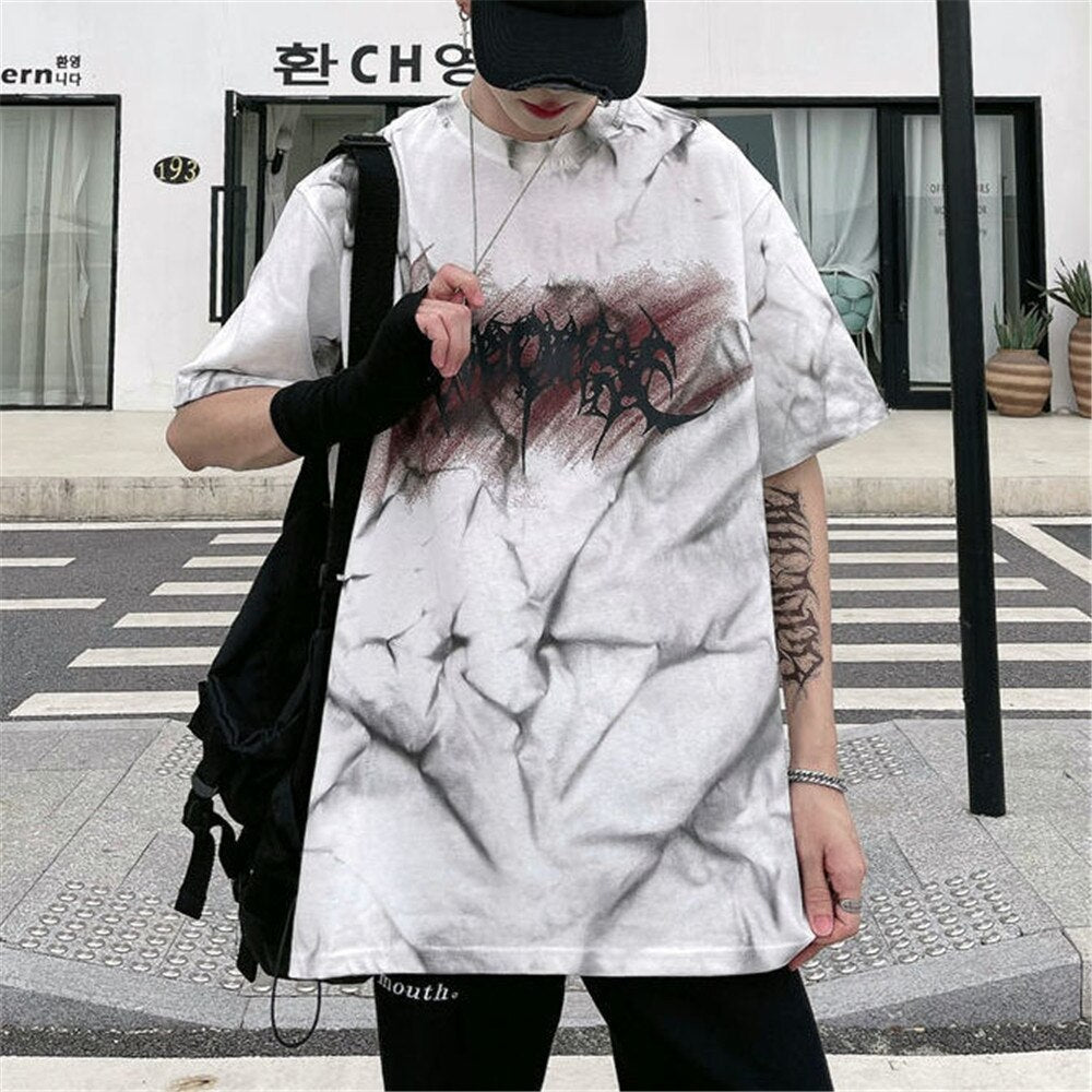 "Statement" Graphic Unisex Streetwear Vintage Women Men Y2K T-Shirt