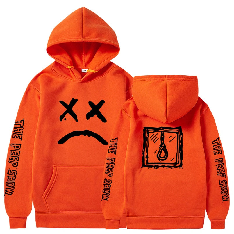 "Go Hard" Graphic Unisex Streetwear Women Men Y2K Hoodie