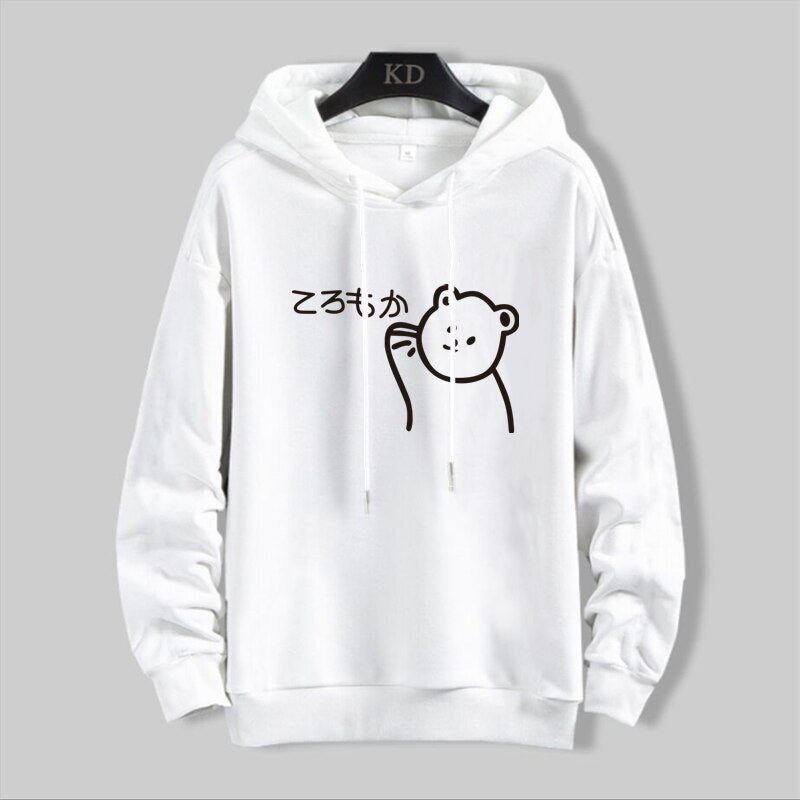"Wave High" Graphic Unisex Streetwear Vintage Women Men Y2K Hoodie
