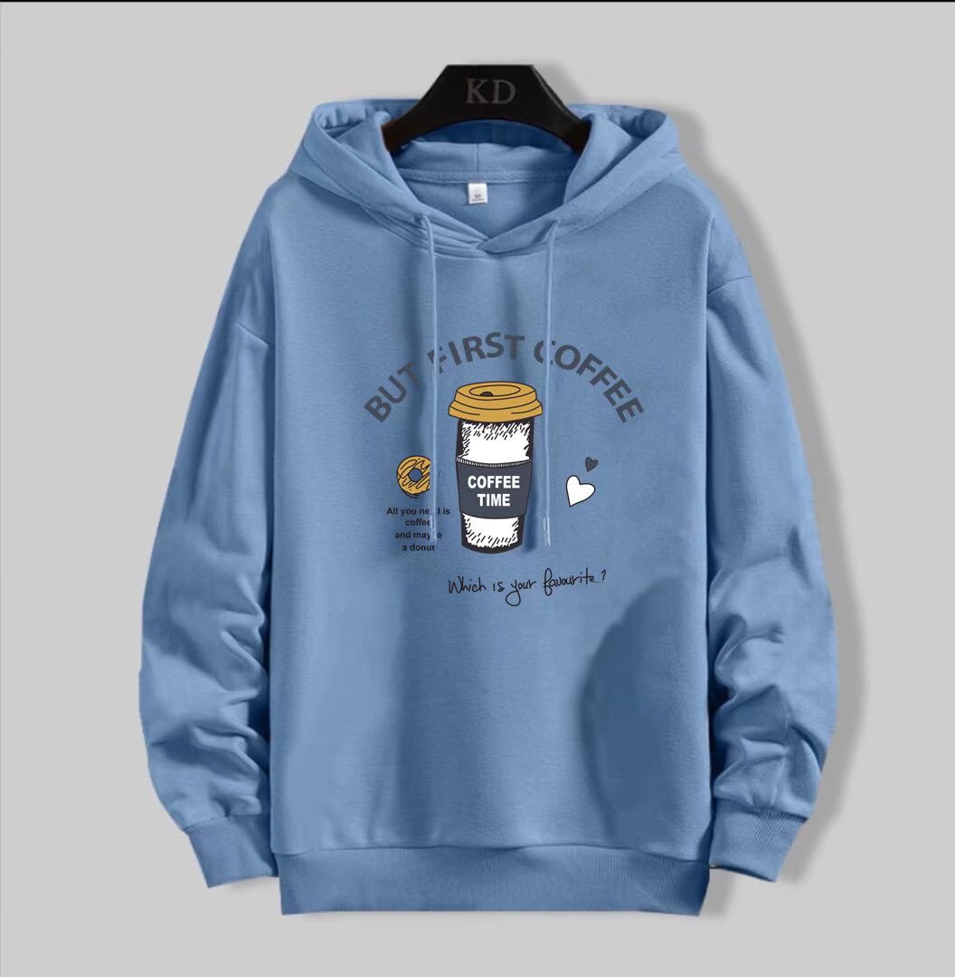 "Best Coffee" Unisex Men Women Streetwear Graphic Hoodie