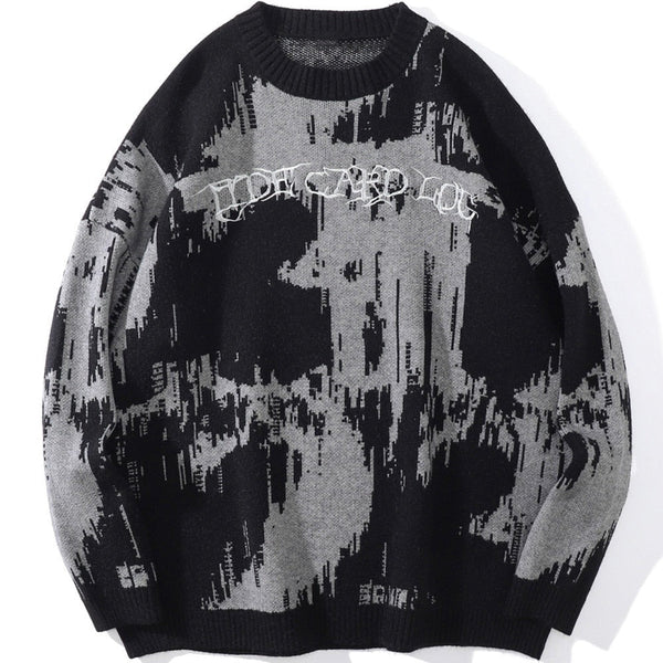 "Darker Knight" Unisex Men Women Streetwear Graphic Sweater