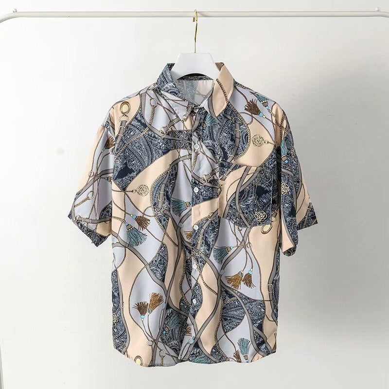 "Ground Floor" Unisex Men Women Streetwear Graphic Shirt