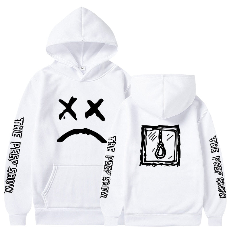"Go Hard" Graphic Unisex Streetwear Women Men Y2K Hoodie