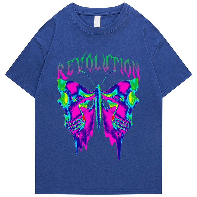 “Blind Wings" Graphic Unisex Streetwear Vintage Women Men Y2K T-Shirt