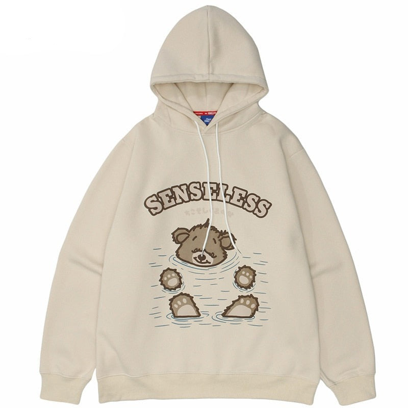 "Drowning" Unisex Men Women Streetwear Graphic Hoodie