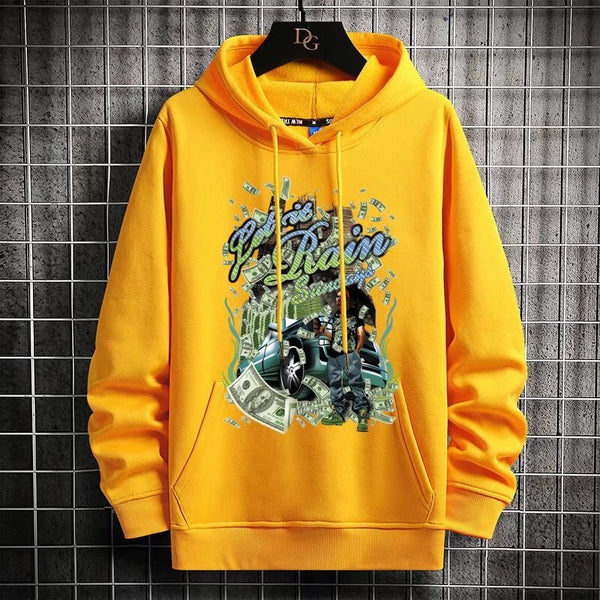 "Lottery" Graphic Unisex Streetwear Vintage Women Men Y2K Hoodie