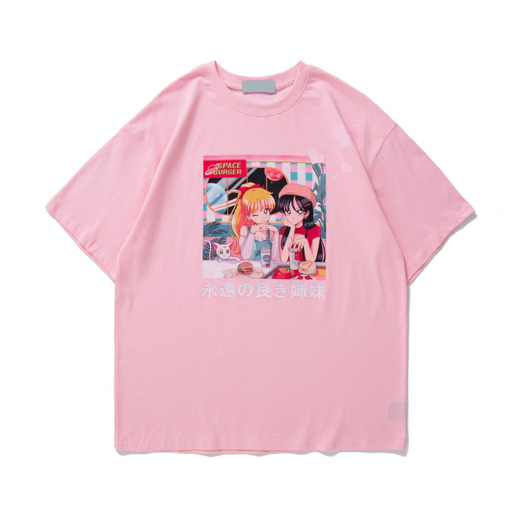 "Best Friends" Unisex Men Women Streetwear Graphic T-Shirt