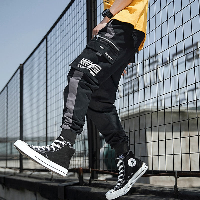 "Boxed In" Streetwear Hip Hop Unisex Tactical Joggers