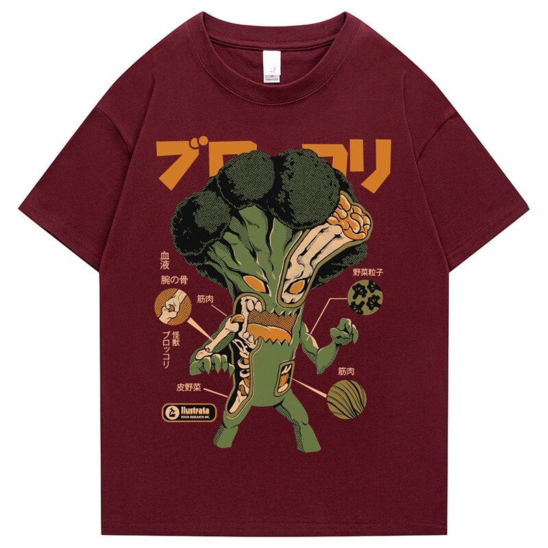"Just A Monster" Graphic Unisex Streetwear Vintage Women Men Y2K T-Shirt