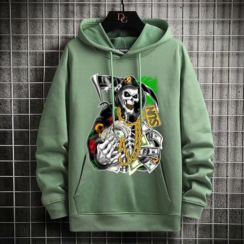"Cash Made" Unisex Men Women Streetwear Graphic Hoodie
