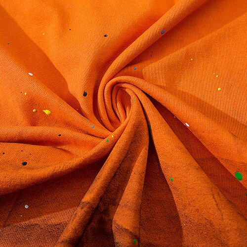 "Orange Waves" Graphic Unisex Streetwear Vintage Women Men Y2K T-Shirt