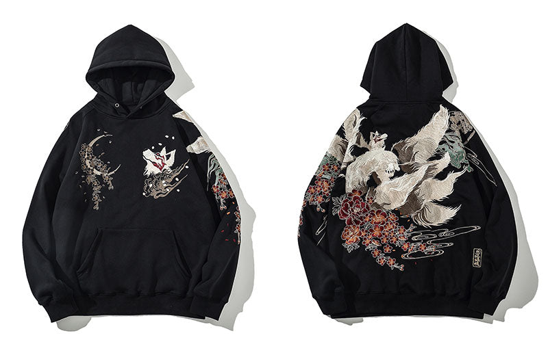 "Wide Feathers" Graphic Unisex Streetwear Vintage Women Men Y2K Hoodie