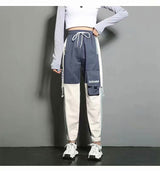 "Mixed Feelings" Graphic Unisex Streetwear Women Men Y2K Pants