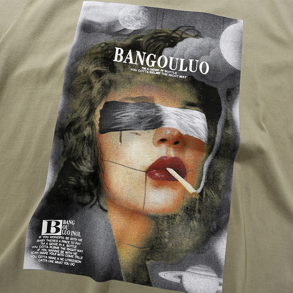 "Blind Sided" Unisex Men Women Streetwear Graphic T-Shirt