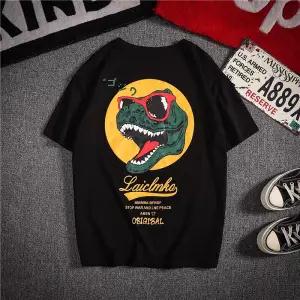 "Live Long Forever" Graphic Unisex Streetwear Vintage Women Men Y2K T-Shirt