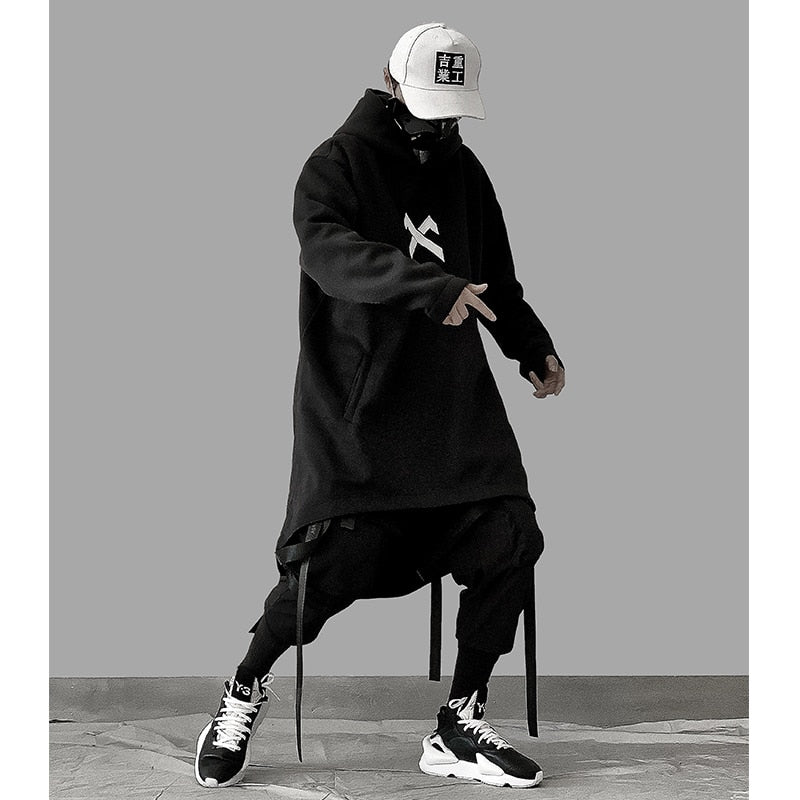 "Ghost Mode" Graphic Unisex Streetwear Women Men Y2K Hoodie