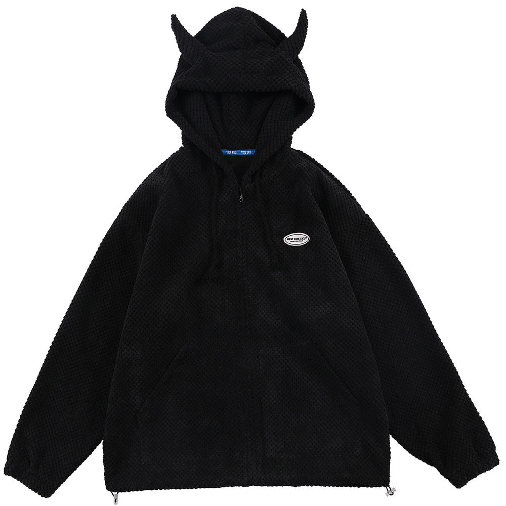 "Devil" Unisex Men Women Streetwear Graphic Hoodie