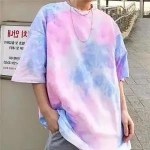 "Tie Dye" Graphic Unisex Streetwear Vintage Women Men Y2K T-Shirt Collection