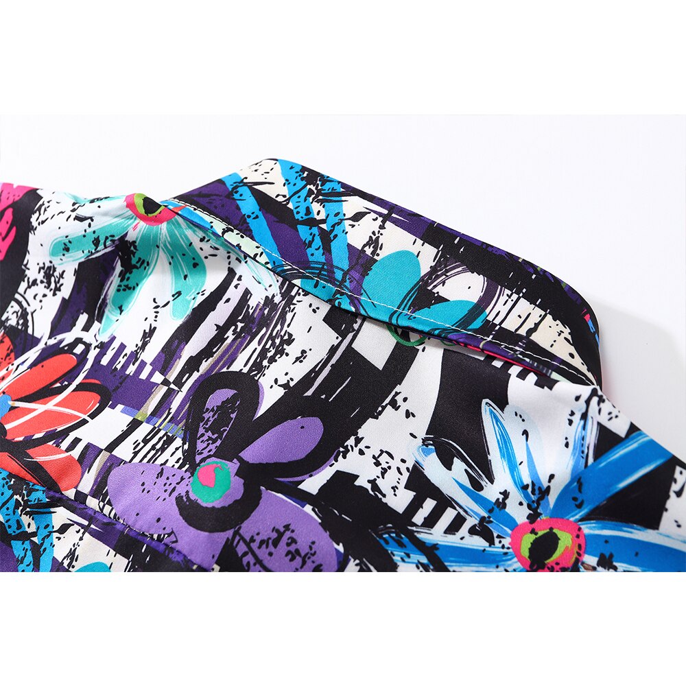 "Graf Styles" Unisex Men Women Streetwear Button Up Shirt
