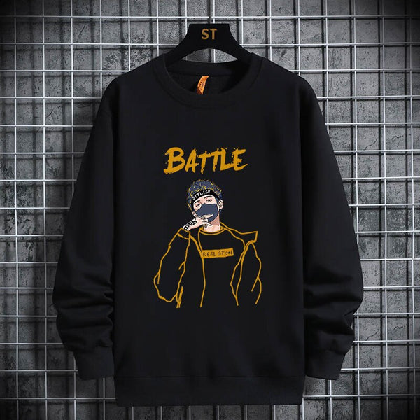 "Battle" Unisex Men Women Streetwear Graphic Hoodie